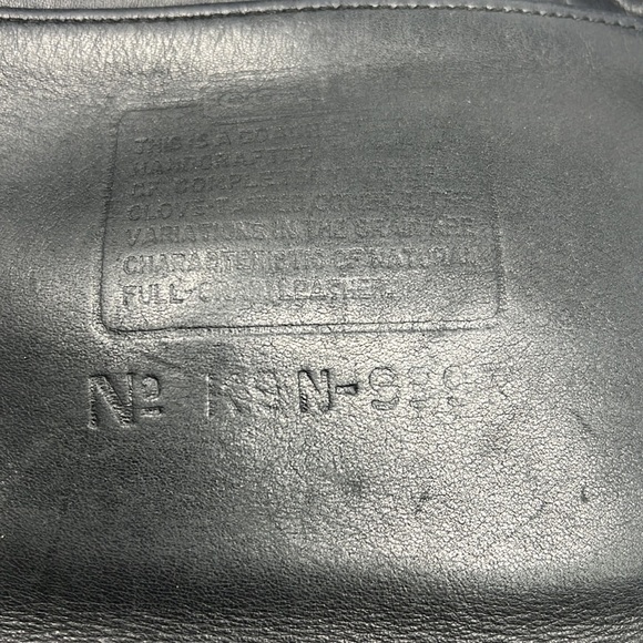 Coach Legacy K9N-9997 Black Leather Crossbody Shoulder Zip Bag - Picture 13 of 14